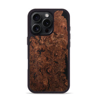 iPhone 16 Pro Wood Phone Case - Faiz (Wood Burl, 727612)