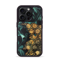 iPhone 16 Pro Wood Phone Case - Janina (Pattern, 727618)