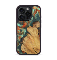 iPhone 16 Pro Wood Phone Case - Marissa (Green, 727637)