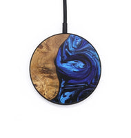 Circle Wood Wireless Charger - Dorothy (Blue, 727668)