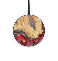 Circle Wood Wireless Charger - Trevor (Red, 727669)