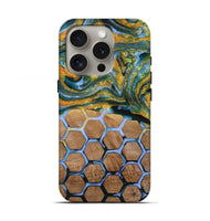 iPhone 16 Pro Wood Live Edge Phone Case - Reva (Pattern, 727689)