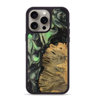 iPhone 15 Pro Max Wood Phone Case - Tierra (Green, 727929)