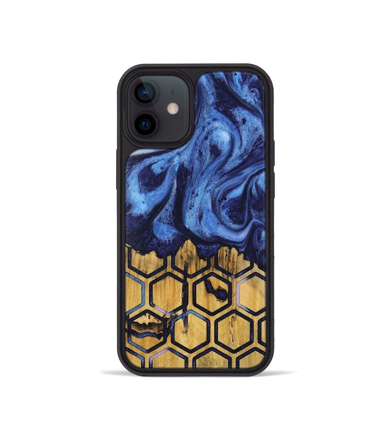 iPhone 12 mini Wood Phone Case - Aeriela (Pattern, 727986)