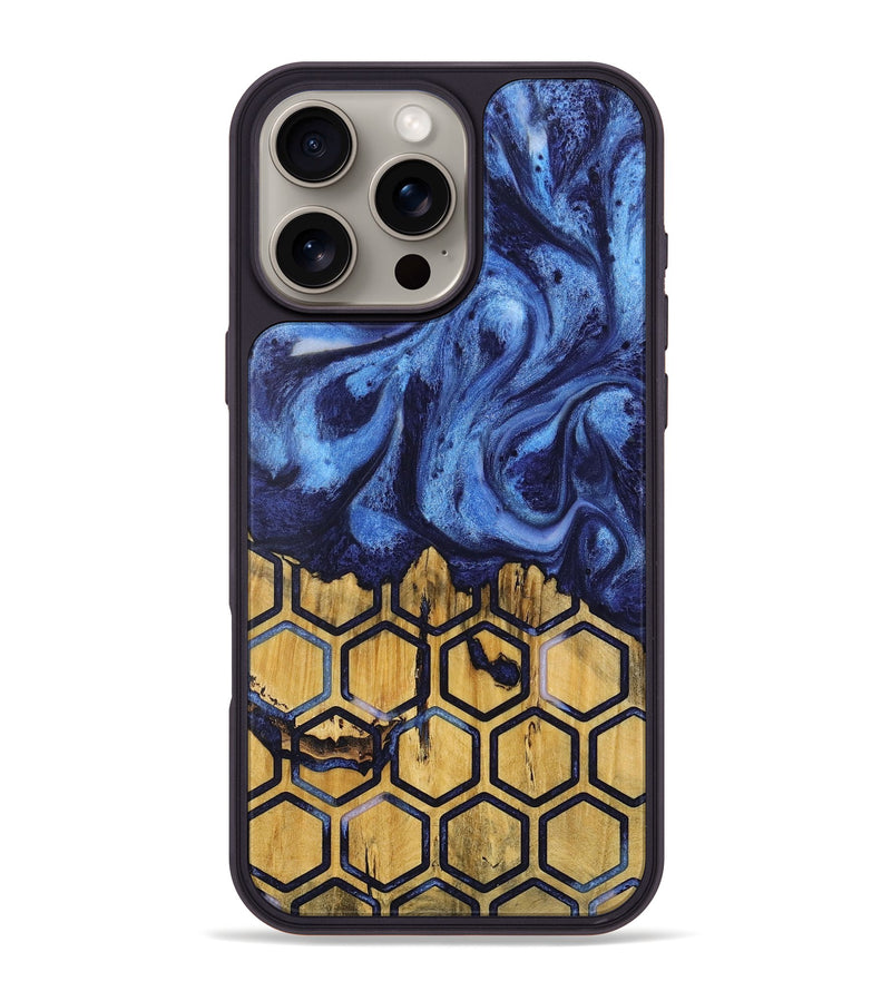 iPhone 16 Pro Max Wood Phone Case - Aeriela (Pattern, 727986)