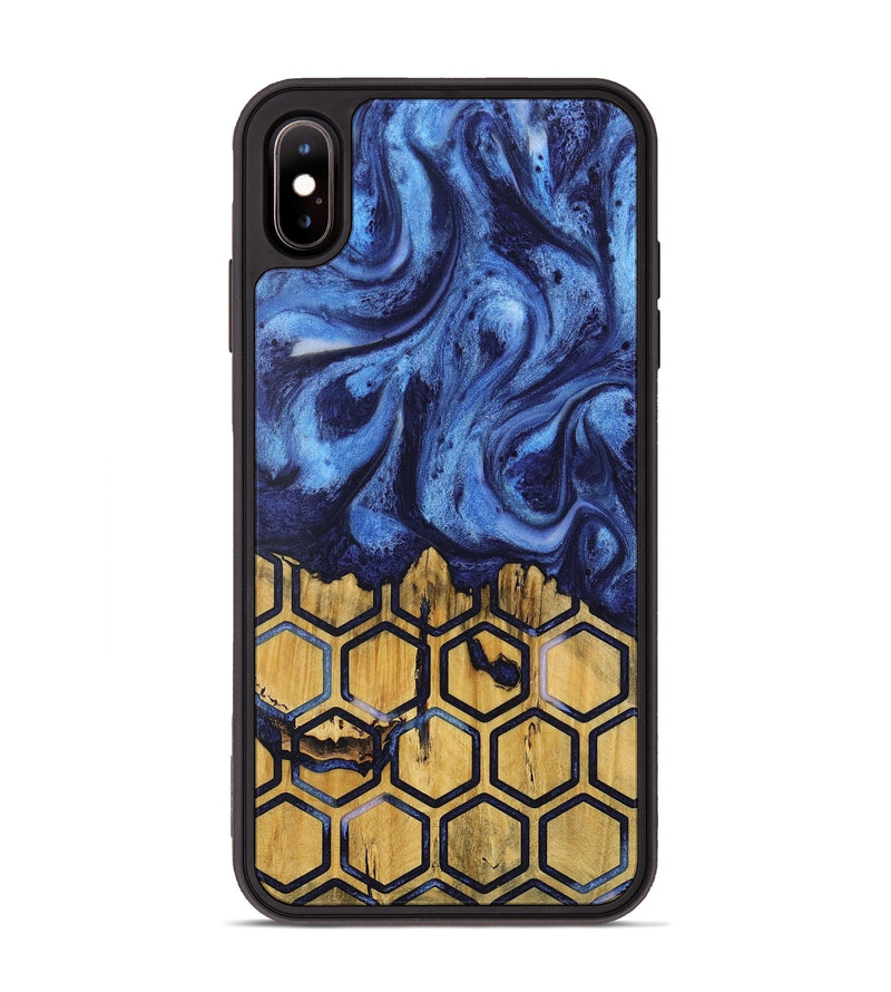 iPhone Xs Max Wood Phone Case - Aeriela (Pattern, 727986)