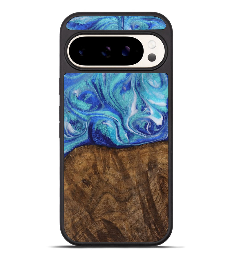 Pixel 9 Pro XL Wood Phone Case - Juluis (Blue, 728208)