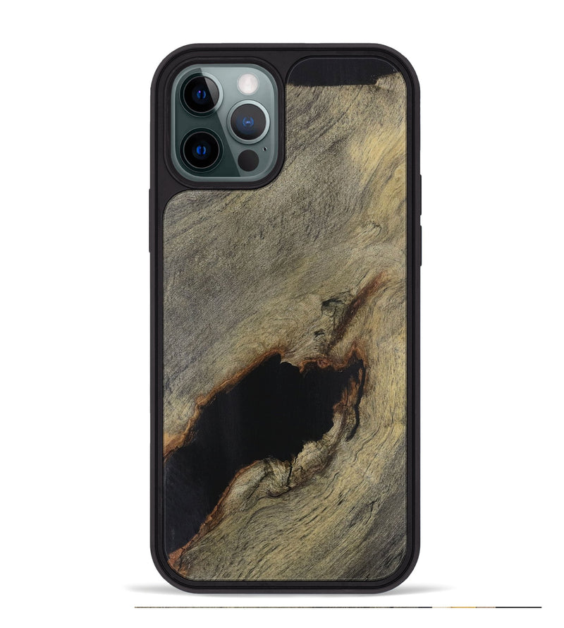 iPhone 12 Pro Max Wood Phone Case - Jerusha (Wood Burl, 728249)