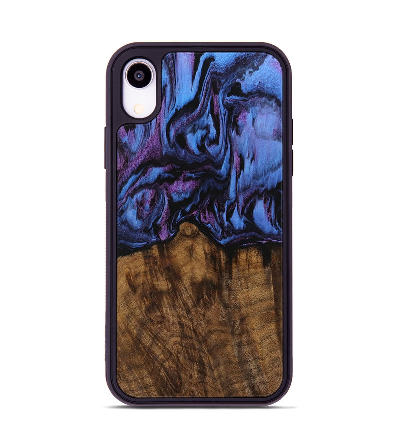 iPhone Xr Wood Phone Case - Austin (Purple, 728264)