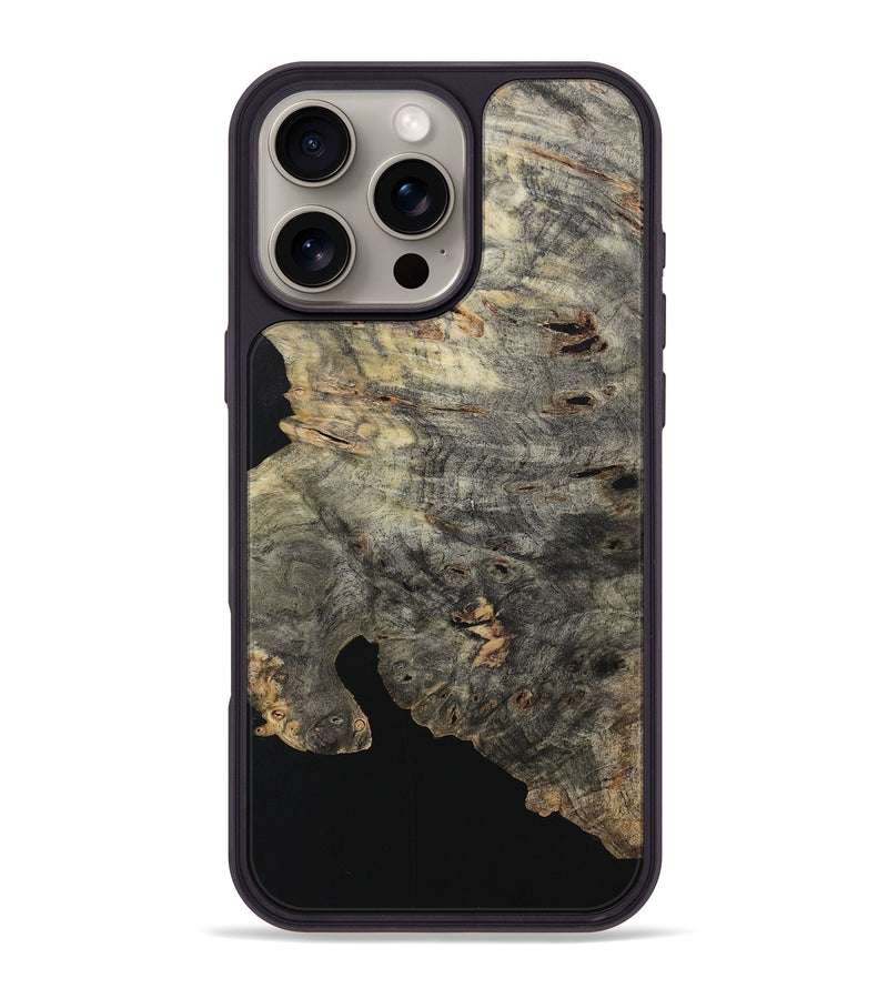 iPhone 16 Pro Max Wood Phone Case - Sarai (Wood Burl, 728275)