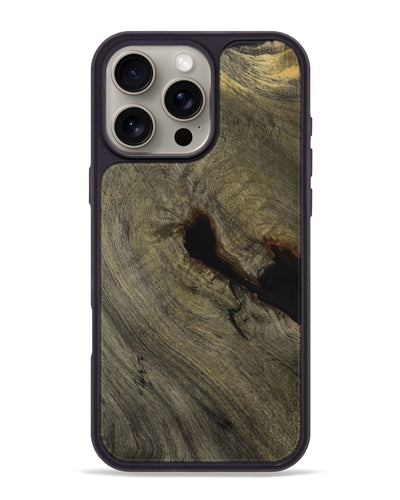 iPhone 16 Pro Max Wood Phone Case - Darold (Wood Burl, 728310)