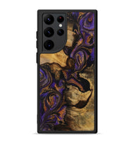 Galaxy S22 Ultra Wood Phone Case - Ayn (Purple, 728364)