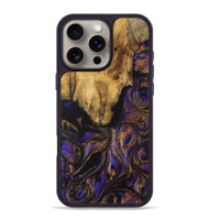 iPhone 16 Pro Max Wood Phone Case - Conley (Purple, 728376)