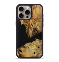 iPhone 16 Pro Max Wood Phone Case - Honora (Pure Black, 728386)