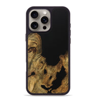 iPhone 16 Pro Max Wood Phone Case - Ferdinanda (Pure Black, 728394)