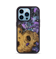 iPhone 14 Pro Wood Phone Case - Hung (Cosmos, 728474)