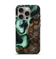 iPhone 16 Pro Wood Live Edge Phone Case - Shiela (Pattern, 728547)