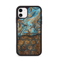 iPhone 11 Wood Phone Case - Lillian (Pattern, 728618)