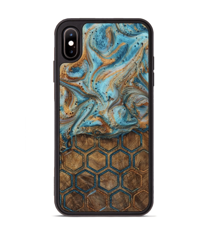 iPhone Xs Max Wood Phone Case - Lillian (Pattern, 728618)