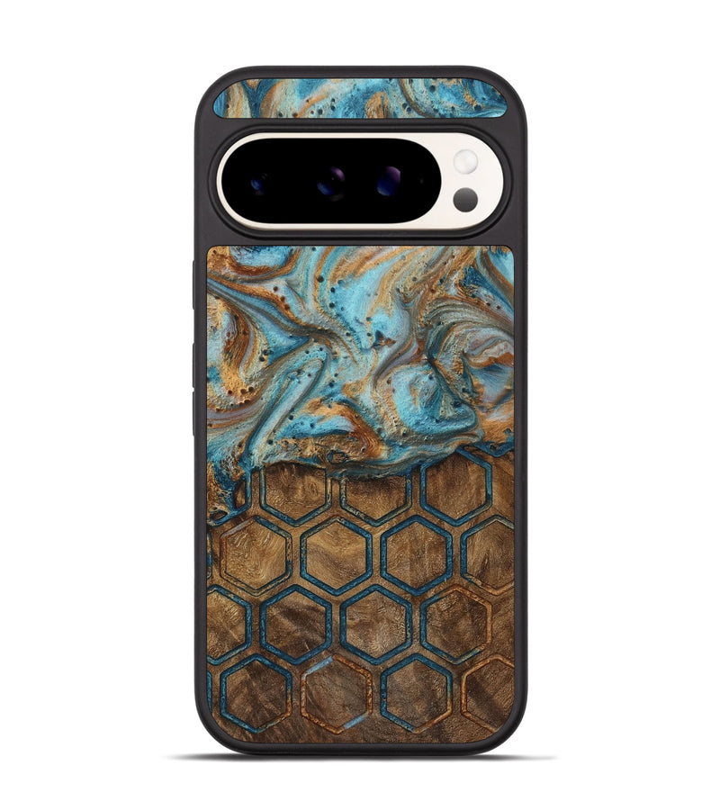 Pixel 9 Wood Phone Case - Lillian (Pattern, 728618)