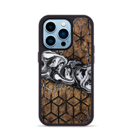 iPhone 14 Pro Wood Phone Case - Marisol (Pattern, 728630)