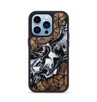 iPhone 14 Pro Wood Phone Case - Arabela (Pattern, 728642)