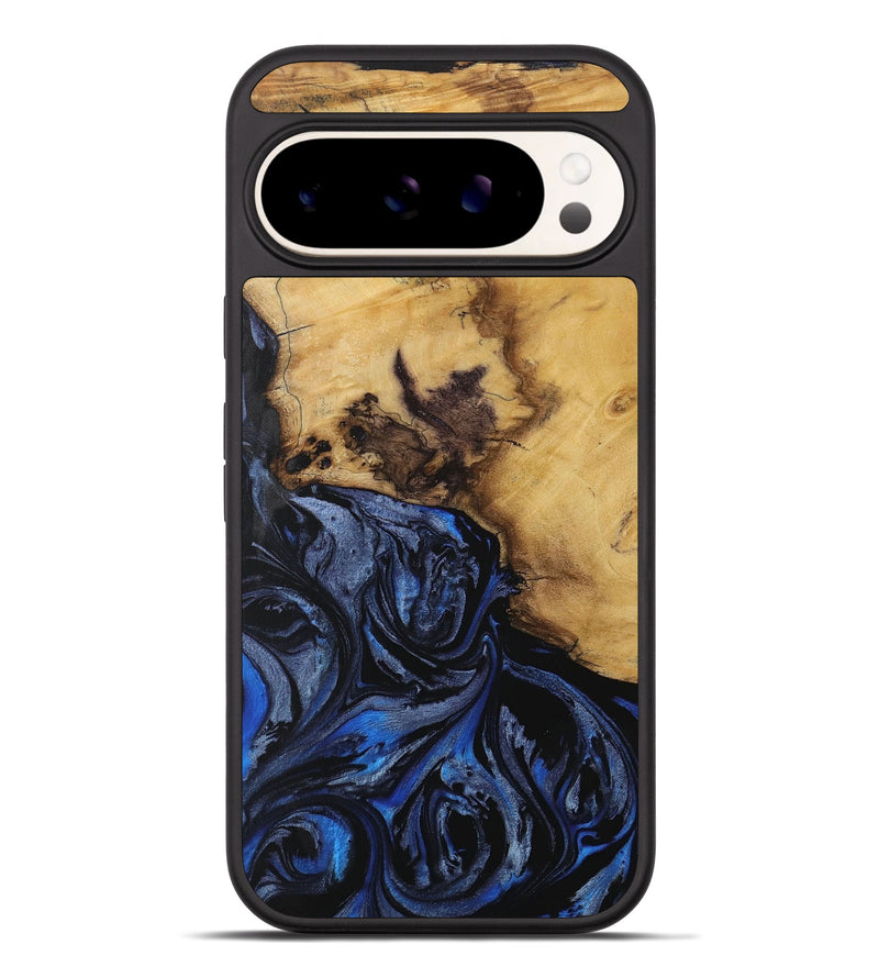 Pixel 9 Pro XL Wood Phone Case - Consuela (Blue, 728672)