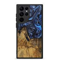 Galaxy S22 Ultra Wood Phone Case - Webb (Blue, 728692)