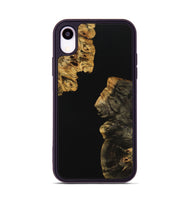 iPhone Xr Wood Phone Case - Juli (Pure Black, 728696)