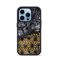 iPhone 14 Pro Wood Phone Case - Mel (Pattern, 728787)