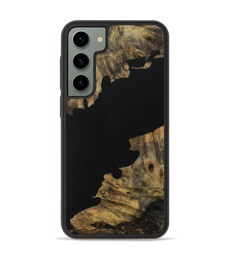 Galaxy S23 Plus Wood Phone Case - Bryton (Pure Black, 728808)