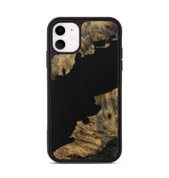 iPhone 11 Wood Phone Case - Bryton (Pure Black, 728808)