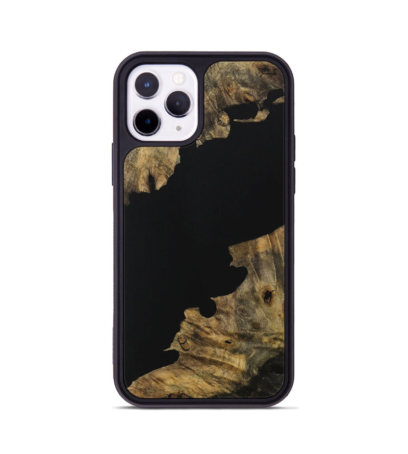 iPhone 11 Pro Wood Phone Case - Bryton (Pure Black, 728808)