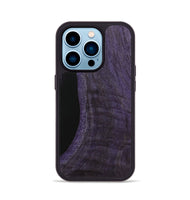 iPhone 14 Pro Wood Phone Case - Perry (Wood Burl, 728815)