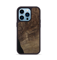 iPhone 14 Pro Wood Phone Case - Jaymes (Wood Burl, 728816)