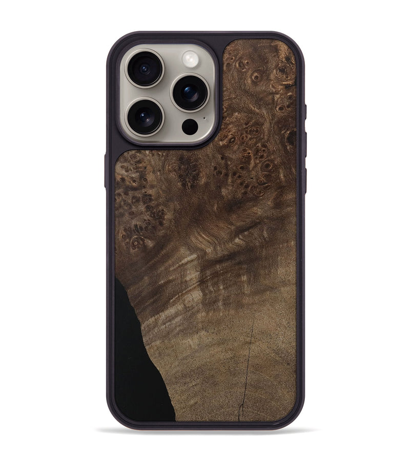 iPhone 15 Pro Max Wood Phone Case - Jaymes (Wood Burl, 728816)