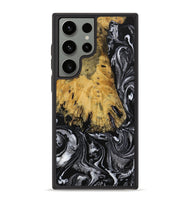 Galaxy S23 Ultra Wood Phone Case - Evert (Black & White, 728823)