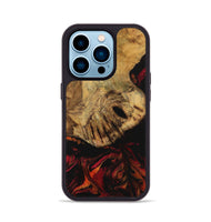 iPhone 14 Pro Wood Phone Case - Jayson (Red, 728831)