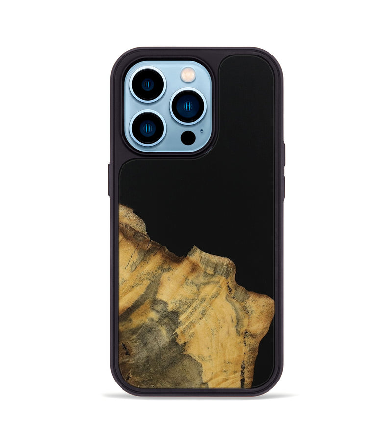 iPhone 14 Pro Wood Phone Case - Jobye (Pure Black, 728832)