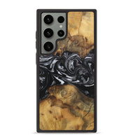 Galaxy S23 Ultra Wood Phone Case - Geno (Black & White, 728840)