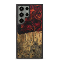 Galaxy S23 Ultra Wood Phone Case - Nessa (Red, 728842)