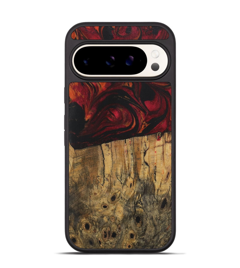 Pixel 9 Pro Wood Phone Case - Nessa (Red, 728842)