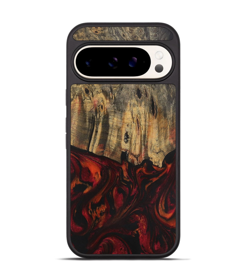 Pixel 9 Pro Wood Phone Case - Binh (Red, 728845)