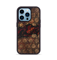 iPhone 14 Pro Wood Phone Case - Aileen (Pattern, 728853)