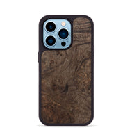 iPhone 14 Pro Wood Phone Case - Brian (Wood Burl, 728863)