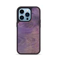 iPhone 14 Pro Wood Phone Case - Emran (Wood Burl, 728871)