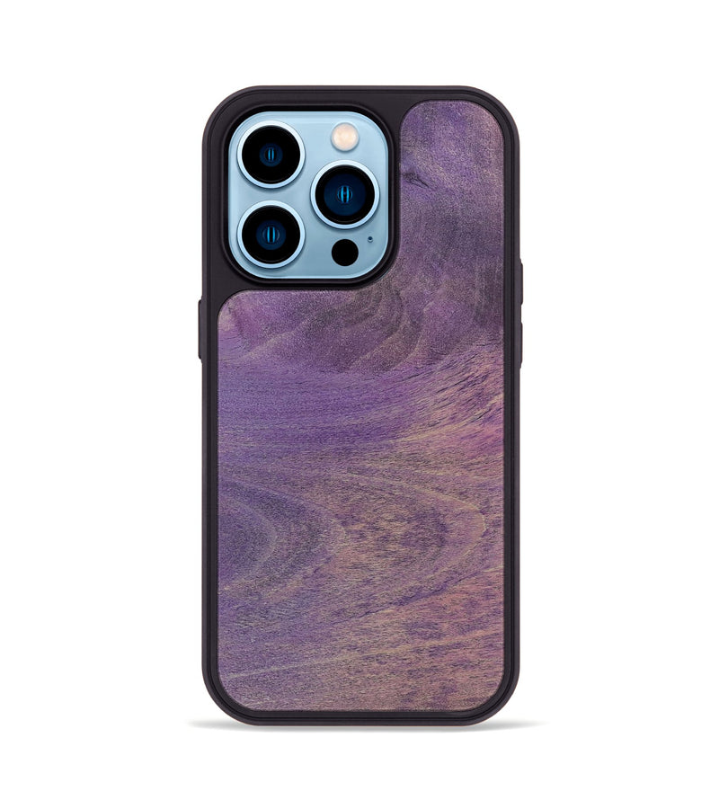 iPhone 14 Pro Wood Phone Case - Emran (Wood Burl, 728871)