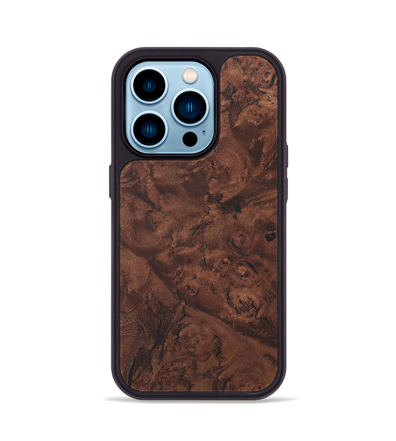 iPhone 14 Pro Wood Phone Case - Berrie (Wood Burl, 728874)