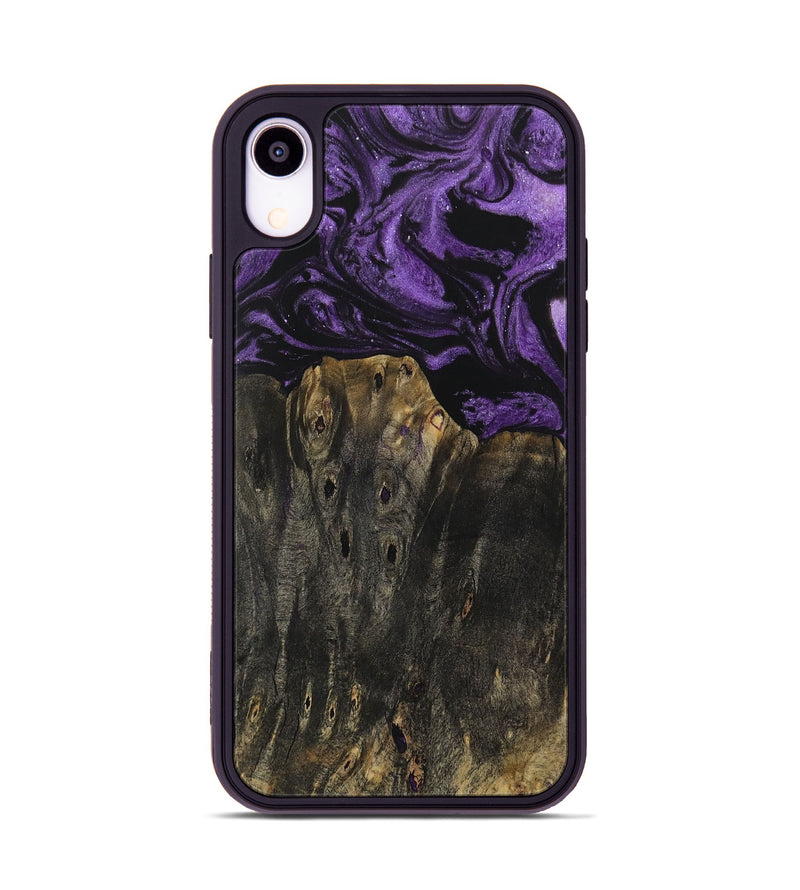 iPhone Xr Wood Phone Case - Vere (Purple, 729028)