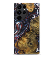 Galaxy S22 Ultra Wood Live Edge Phone Case - Tatum (Blue, 729130)